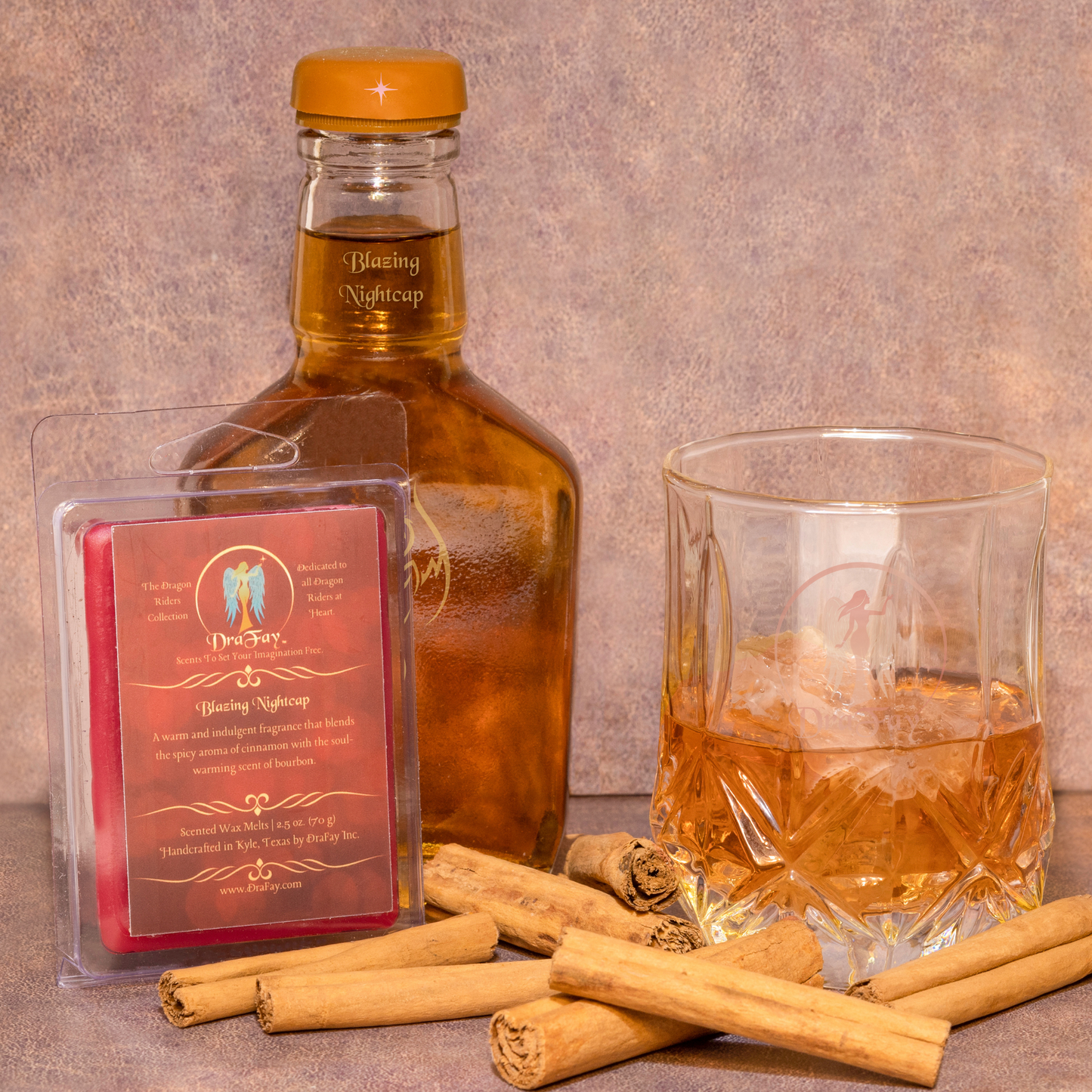 Blazing Nightcap - Spiritous aroma of cinnamon and bourbon